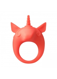 Оранжевое эрекционное кольцо Unicorn Alfie - Lola Games - в Нижнем Новгороде купить с доставкой
