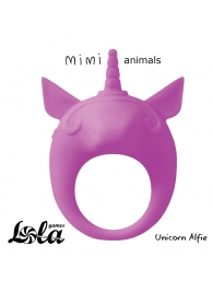 Фиолетовое эрекционное кольцо Unicorn Alfie - Lola Games - в Нижнем Новгороде купить с доставкой