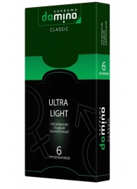Супертонкие презервативы DOMINO Ultra Light - 6 шт. - Domino - купить с доставкой в Нижнем Новгороде