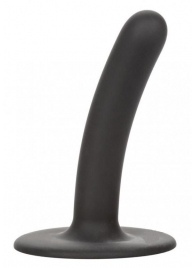 Черный силиконовый анальный стимулятор 7” Smooth Probe - 17,75 см. - California Exotic Novelties - купить с доставкой в Нижнем Новгороде