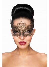 Золотистая карнавальная маска  Эниф - Джага-Джага купить с доставкой