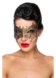 Золотистая карнавальная маска  Алькор - Джага-Джага - купить с доставкой в Нижнем Новгороде