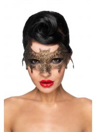 Золотистая карнавальная маска  Унукэльхайя - Джага-Джага купить с доставкой
