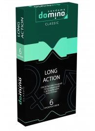 Презервативы с пролонгирующим эффектом DOMINO Classic Long action - 6 шт. - Domino - купить с доставкой в Нижнем Новгороде