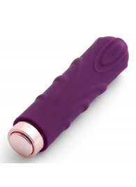 Фиолетовая вибропуля Love Sexy Silky Touch Vibrator - 9,4 см. - So divine