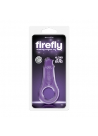 Фиолетовое эрекционное кольцо Firefly Couples Ring - NS Novelties - в Нижнем Новгороде купить с доставкой