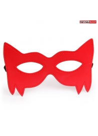 Стильная красная маска на глаза - Notabu - купить с доставкой в Нижнем Новгороде