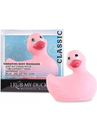 Розовый вибратор-уточка I Rub My Duckie 2.0 - Big Teaze Toys - купить с доставкой в Нижнем Новгороде