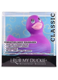 Фиолетовый вибратор-уточка I Rub My Duckie 2.0 - Big Teaze Toys - купить с доставкой в Нижнем Новгороде