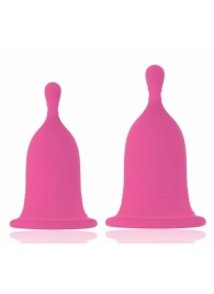 Набор из 2 розовых менструальных чаш Cherry Cup - Rianne S - купить с доставкой в Нижнем Новгороде