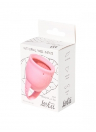 Розовая менструальная чаша Magnolia - 20 мл. - Lola Games - купить с доставкой в Нижнем Новгороде