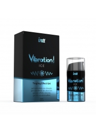 Жидкий интимный гель с эффектом вибрации Vibration! Ice - 15 мл. - INTT - купить с доставкой в Нижнем Новгороде
