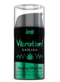 Жидкий интимный гель с эффектом вибрации Vibration! Ganjah - 15 мл. - INTT - купить с доставкой в Нижнем Новгороде
