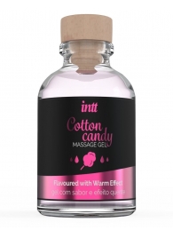Массажный гель с согревающим эффектом Cotton Candy - 30 мл. - INTT - купить с доставкой в Нижнем Новгороде