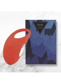 Красное кольцо с вибрацией Thor Cockring - FeelzToys - в Нижнем Новгороде купить с доставкой