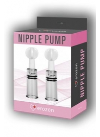 Вакуумные помпы для стимуляции сосков Nipple Pump - Erozon - купить с доставкой в Нижнем Новгороде