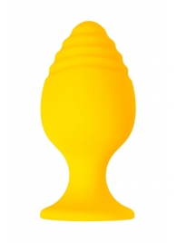 Желтая анальная втулка Riffle - 6 см. - ToyFa