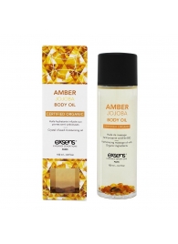 Органическое массажное масло AMBER JOJOBA - 100 мл. - Exsens - купить с доставкой в Нижнем Новгороде