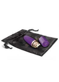 Фиолетовый перезаряжаемый вибростимулятор Lipstick Vibe - Fredericks Of Hollywood