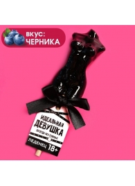 Леденец на палочке «Идеальная девушка» со вкусом черники - 65 гр. - Сима-Ленд - купить с доставкой #SOTBIT_REGIONS_UF_V_REGION_NAME#