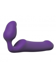Фиолетовый безремневой страпон Queens L - Adrien Lastic - купить с доставкой в Нижнем Новгороде