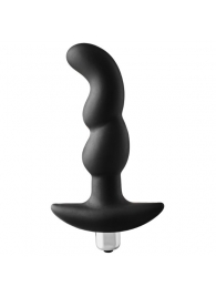 Черная вибропробка для простаты FantASStic Vibrating Prostate Plug - 14,5 см. - Dream Toys - в Нижнем Новгороде купить с доставкой