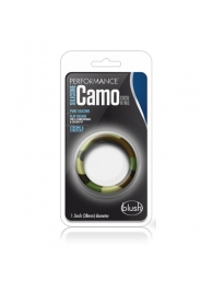 Эрекционное кольцо камуфляжной расцветки Silicone Camo Cock Ring - Blush Novelties - в Нижнем Новгороде купить с доставкой