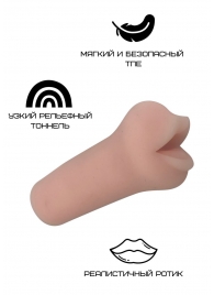 Реалистичный мастурбатор-ротик из реалистичного материала - Свободный ассортимент - в Нижнем Новгороде купить с доставкой