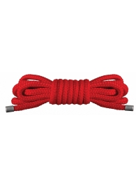 Красная нейлоновая верёвка для бандажа Japanese Mini - 1,5 м. - Shots Media BV - купить с доставкой в Нижнем Новгороде