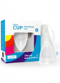 Прозрачная менструальная чаша OneCUP Classic - размер S - OneCUP - купить с доставкой в Нижнем Новгороде