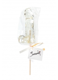 Прозрачный леденец в форме пениса со вкусом пина колада - Sosuчki - купить с доставкой в Нижнем Новгороде