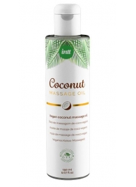 Массажное масло Vegan Coconut - 150 мл. - INTT - купить с доставкой в Нижнем Новгороде