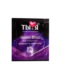 Гель-лубрикант Intim bluz в одноразовой упаковке - 4 гр. - Биоритм - купить с доставкой в Нижнем Новгороде