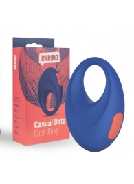 Синее эрекционное кольцо RRRING Casual Date Cock Ring - FeelzToys - в Нижнем Новгороде купить с доставкой