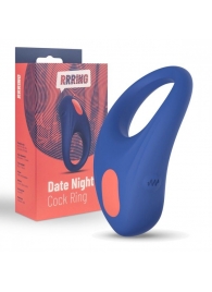 Синее эрекционное кольцо RRRING Date Night Cock Ring - FeelzToys - в Нижнем Новгороде купить с доставкой