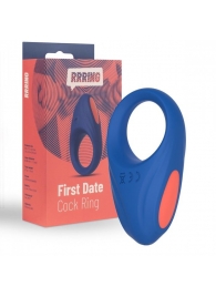 Синее эрекционное кольцо RRRING First Date Cock Ring - FeelzToys - в Нижнем Новгороде купить с доставкой