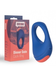 Синее эрекционное кольцо RRRING Dinner Date Cock Ring - FeelzToys - в Нижнем Новгороде купить с доставкой