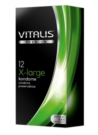 Презервативы увеличенного размера VITALIS PREMIUM x-large - 12 шт. - Vitalis - купить с доставкой в Нижнем Новгороде