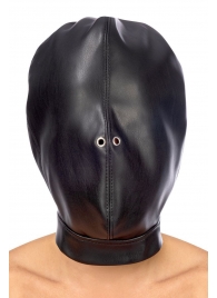 Маска-шлем на голову с отверстиями для дыхания - Fetish Tentation - купить с доставкой в Нижнем Новгороде