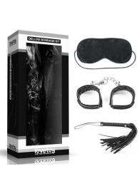 БДСМ-набор Deluxe Bondage Kit для игр: маска, наручники, плётка - Lovetoy - купить с доставкой в Нижнем Новгороде