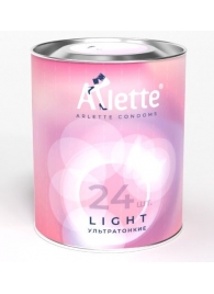 Ультратонкие презервативы Arlette Light - 24 шт. - Arlette - купить с доставкой в Нижнем Новгороде