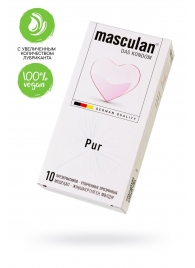 Супертонкие презервативы Masculan Pur - 10 шт. - Masculan - купить с доставкой в Нижнем Новгороде