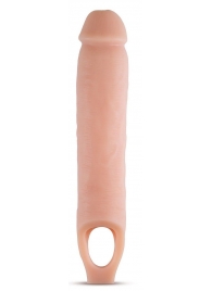 Телесная насадка на пенис 11.5 Inch Cock Sheath Penis Extender - 29,2 см. - Blush Novelties - в Нижнем Новгороде купить с доставкой