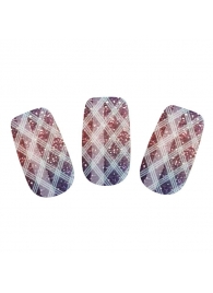 Набор лаковых полосок для ногтей Блестящий градиент Nail Foil - Erotic Fantasy купить с доставкой