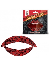 Lip Tattoo Алая роза - Erotic Fantasy купить с доставкой
