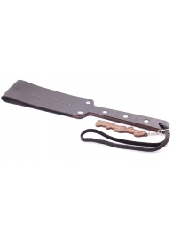 Гладкий мягкий удлиненный пэддл с заклепками - 32 см. - Crazy Handmade - купить с доставкой в Нижнем Новгороде