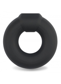 Черное эрекционное кольцо Ultra Soft Platinum Cure Silicone Cockring - Lovetoy - в Нижнем Новгороде купить с доставкой