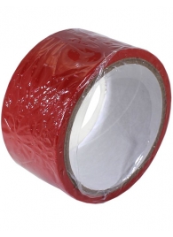 Красный скотч для связывания Bondage Tape - 15 м. - Eroticon - купить с доставкой в Нижнем Новгороде