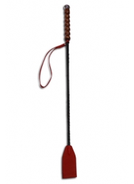 Красный стек с фигурной рукоятью - 62 см. - Sitabella - купить с доставкой в Нижнем Новгороде