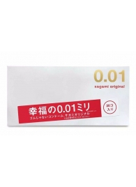 Ультратонкие презервативы Sagami Original 0.01 - 20 шт. - Sagami - купить с доставкой в Нижнем Новгороде